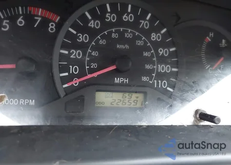 2003 Toyota Corolla Ce из США, поврежденный, VIN 1NXBR32E73Z129743